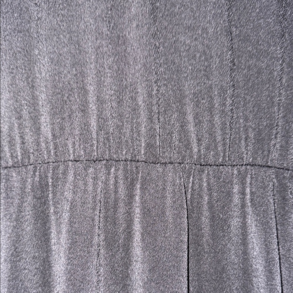 Nine West Black Long Sleeve V-Neck Cocktail Dress - Picture 7 of 7